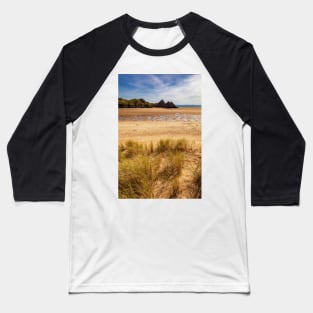 Three Cliffs Bay, Gower Baseball T-Shirt